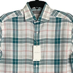 Daniel Cremieux Shirt Men's Small Signature Collection Button-Up Hemp Blend