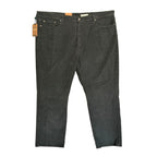 Daniel Cremieux Corduroy Pants Men's 50"x32" Straight Fit Stretch Charcoal