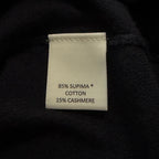 Daniel Cremieux Sweater Vest Men's Large Supima Cotton Cashmere Navy
