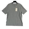 Tommy Bahama V-Neck Tee Men's XXL "Bay Stripe V-Neck" Anchor Grey