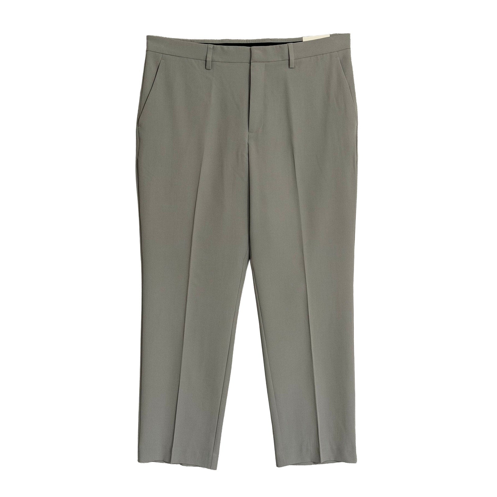Perry Ellis Portfolio Pants Men's 36x29 Modern Fit Dress Pant Chiseled Stone NEW