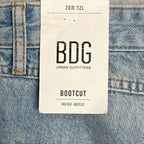 BDG Urban Outfitters Jeans Men's 28x32 Boot Cut Mid Rise Cotton Light Blue
