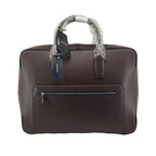 Alfani Messenger Bag Adjustable Cross Body Strap Faux Leather Brown