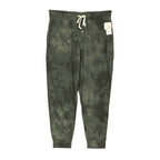 Sun + Stone Men's Tie Dye PJ Jogger Large Drawstring Button Fly 3-Pocket