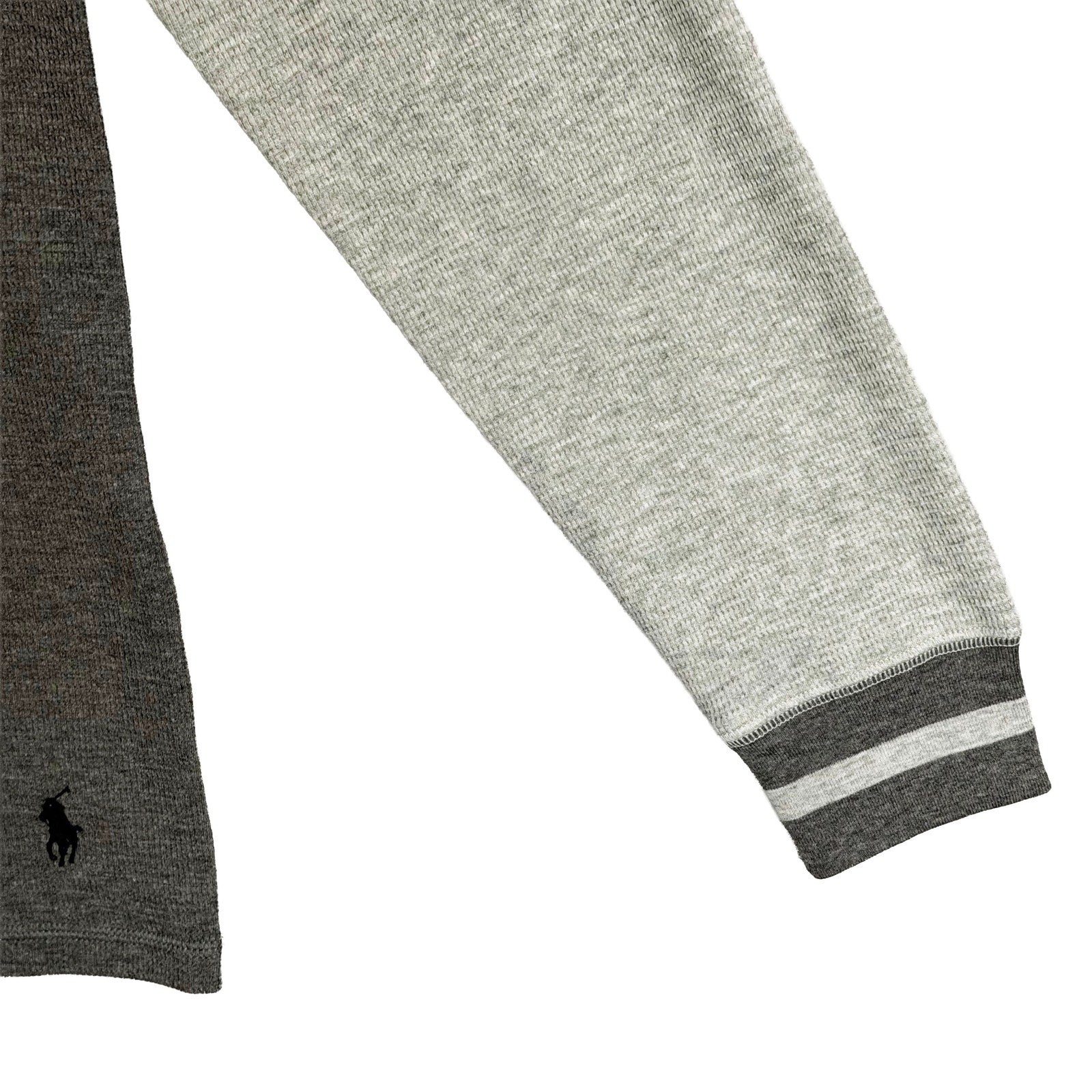Polo Ralph Lauren Sleepwear Men's Small Crew Neck Long Sleeve Shirt Grey