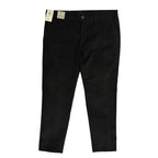 Kenneth Cole Reaction Men's 38"x30" Pants Slim Fit Stretch Corduroy Black