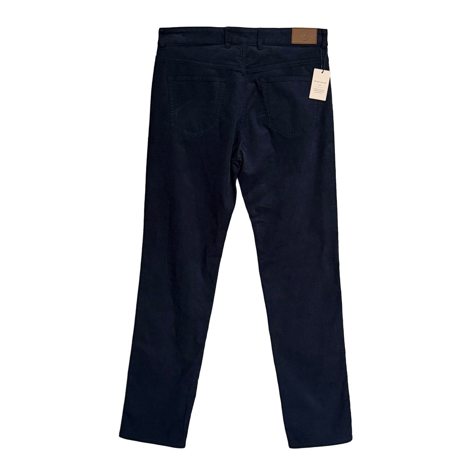 Peter Millar Corduroy Pants Men's 33"x33" Classic Fit 5-Pocket Dark Navy