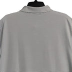 Criquet Polo Shirt Men's XXL Short Sleeve Stretch Fabric Grey Stripe