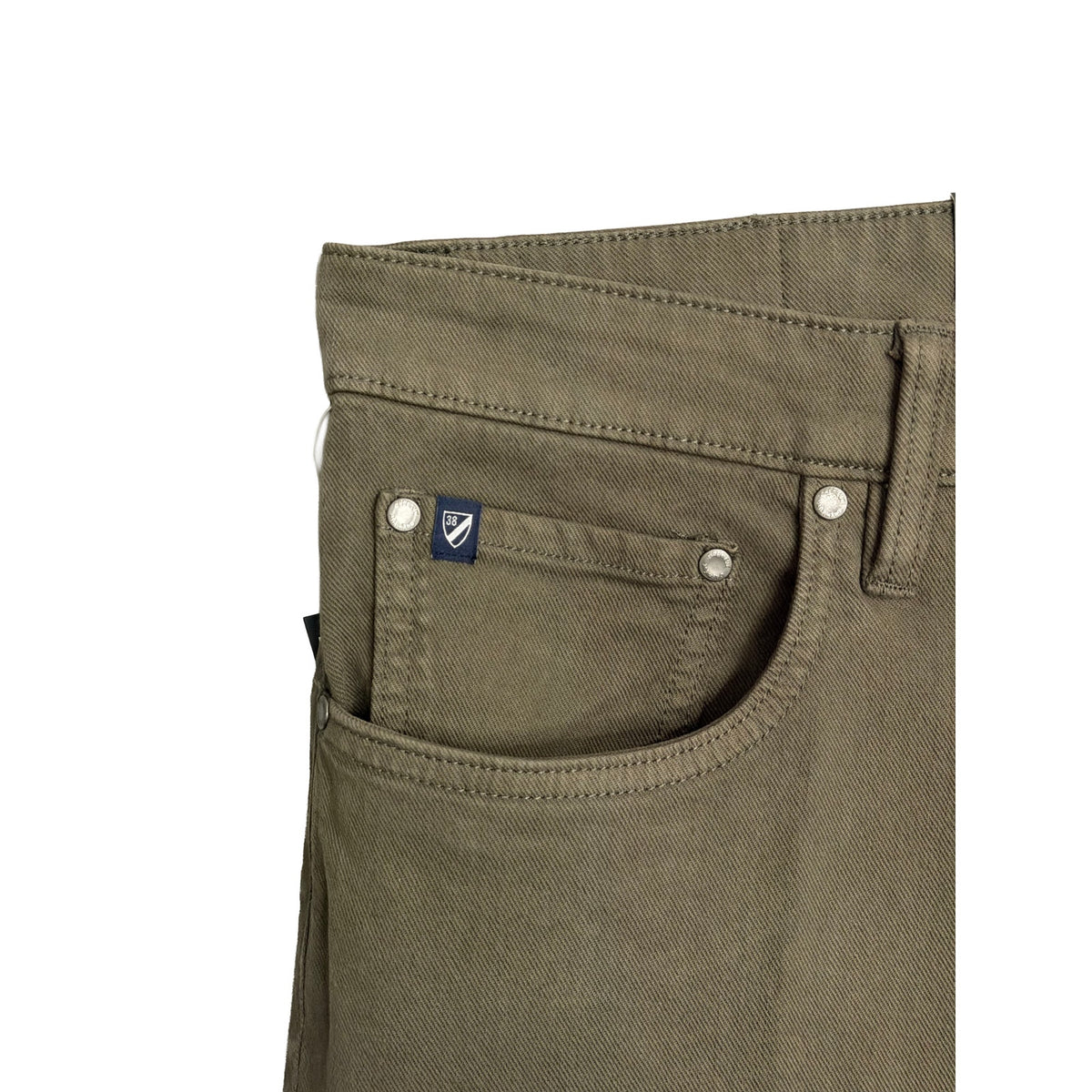 Daniel Cremieux Denim Pants Men's 38"x32" Madison Classic Fit Deep Olive
