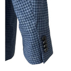 Michael Kors Sport Jacket Men's 50L Classic Fit Wool/Silk/Linen Blend Blue