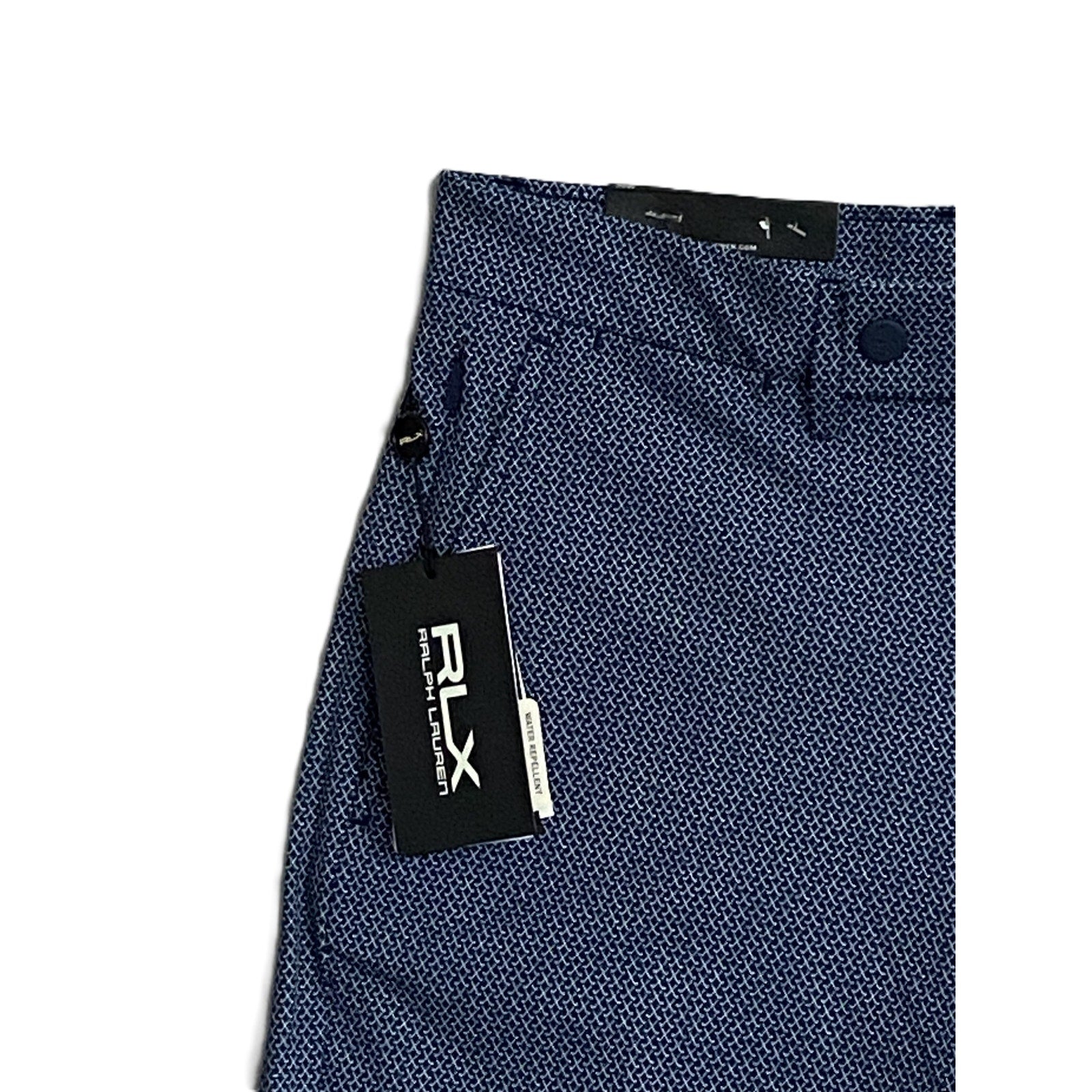 Ralph Lauren RLX Golf Shorts Men's 30W Tailored Fit Woven Navy Blue