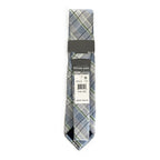 Michael Kors Necktie 3" Green Sutton Plaid Standard Length Silk Blend