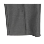 Ted Baker London Joey Pant Men's 42R Wool Dress Pant Solid Gray Raw Hem