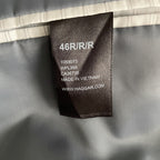 Haggar Suit Jacket Men's 46R Classic Fit Premium Stretch Charcoal