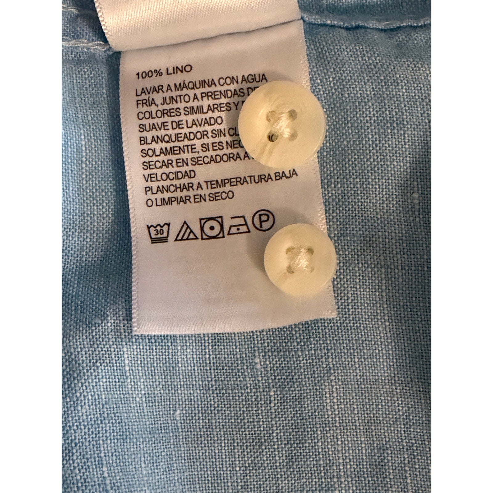Tommy Bahama Linen Shirt Men's 4XLT Long Sleeve Paradise Breezer Blue