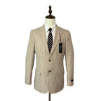 Tommy Hilfiger Sport Coat Men's 38R THFlex Unlined Single Breasted Tan/Beige