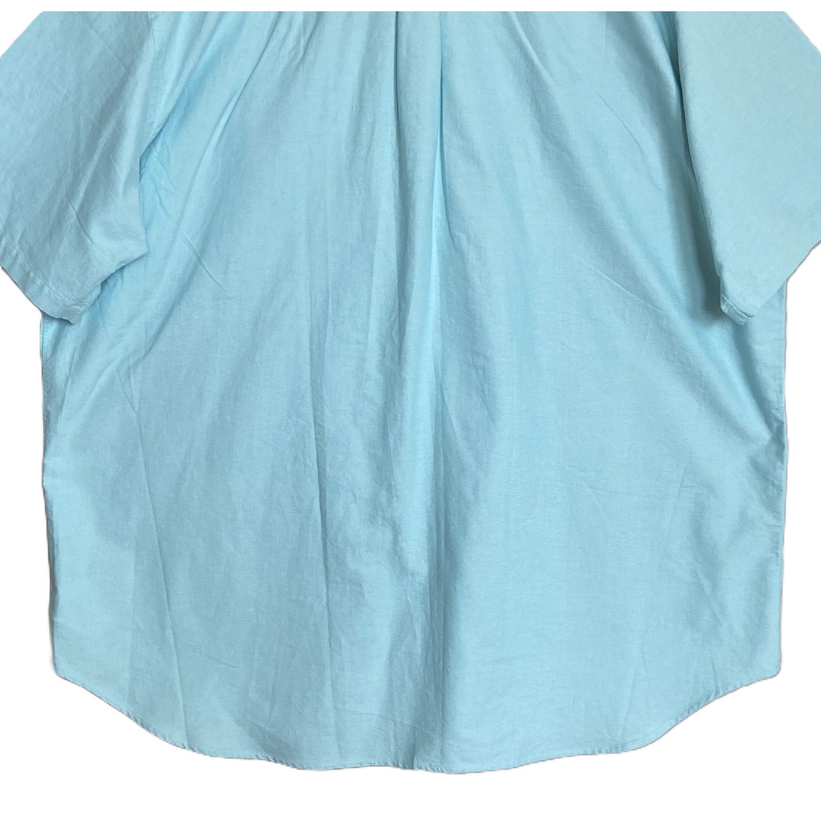 Polo Ralph Lauren Shirt Men's 4XLT Big & Tall Classic Fit Oxford Agean Blue