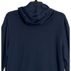 Michael Kors Polo Shirt Hoodie Men's Small Pima Cotton Stretch Dark Blue NEW