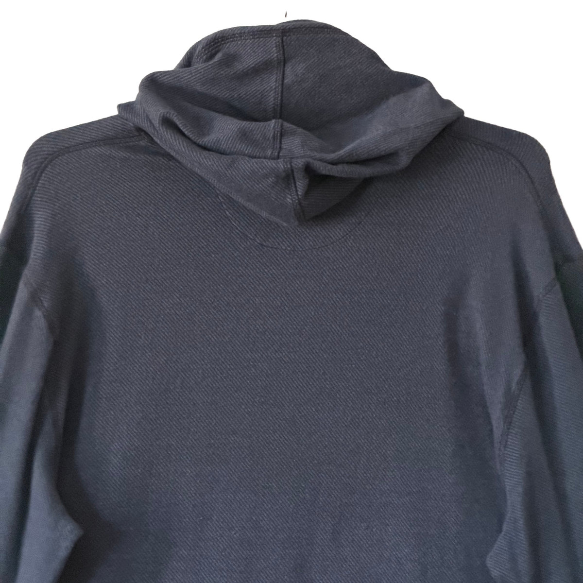 Faherty Legend Lounge Sweater Hoodie Men's XXL Organic Cotton Navy Twill