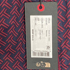Ted Baker Sleep Pant Men's Small Woven Cotton Drawstring Pockets Red & Black