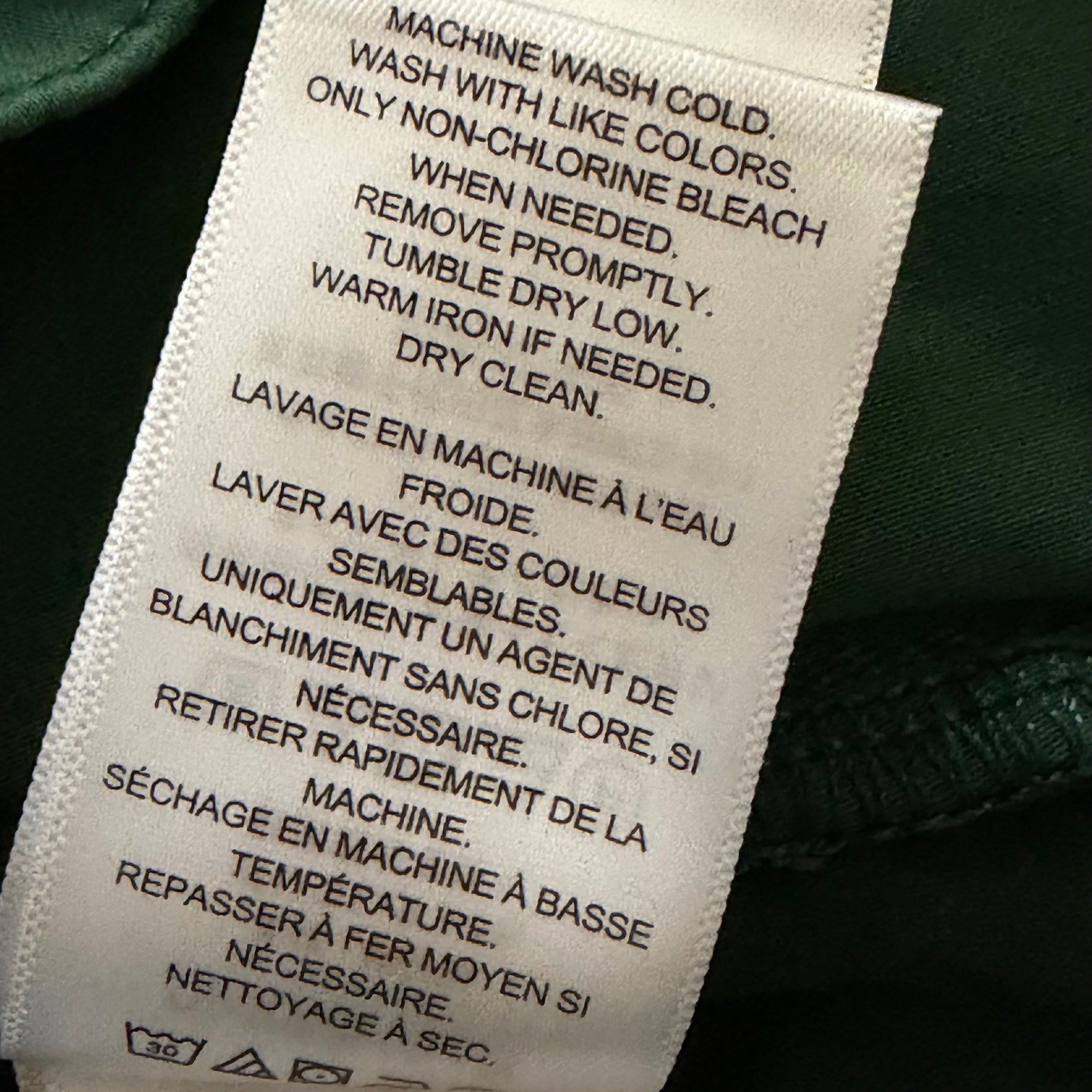 Polo Ralph Lauren Pants Men's 36"x34" Varick Slim Straight 5-Pocket Green