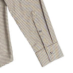 Michael Kors Shirt Men's Small Button-Up Shirt Slim Fit Dual Pockets Khaki