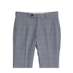 Calvin Klein Dress Pant Men's 34"x29" Slim Fit Flat Front Stretch Blue Plaid
