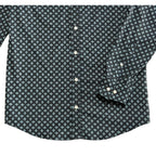 Daniel Cremieux Premium Denim Men's LT Long Sleeve Shirt Stretch Navy Blue