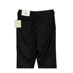 Calvin Klein Dress Pant Men's 30"x30" Slim Fit Wool Pleated Front Black
