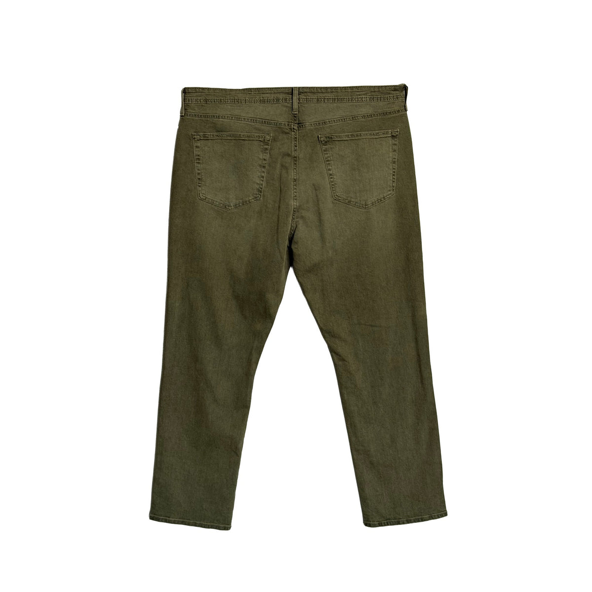 Daniel Cremieux Premium Denim Pants Men's 40"x30" Straight Fit Olive Green