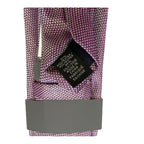 Michael Kors Necktie 3" Fuschia Emerald Solid Standard Length Silk Blend
