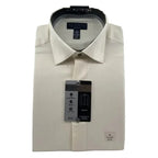 Alfani Dress Shirt Alfatech Men's Small 14-14.5 32/33 Long Slv Button Up Tan