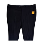 Hickey Freeman Suit Pant Men's 50W Classic Fit Stretch Wool Blend Navy