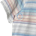 Tommy Bahama Shirt Men's XXL "Sand Linen Sicily Stripe" Linen Blend NEW w/Flaw
