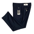 Lauren Ralph Lauren Men's 42x32 Suit Pant Classic Fit Stretch Navy Plaid