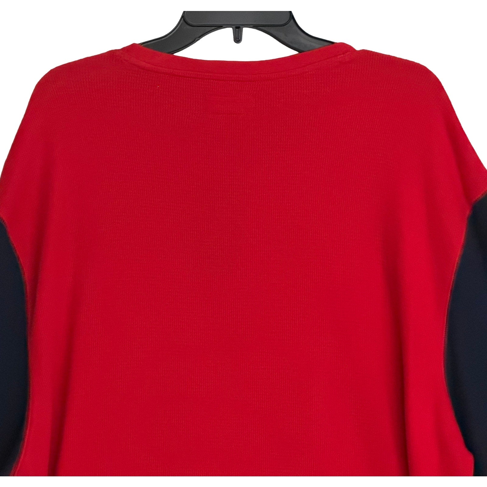 Polo Ralph Lauren Sleepwear Men's XL Crew Neck Long Sleeve Shirt Red Blue