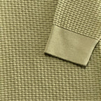 Boss H-Imberto Sweater Men's Long Sleeve Crew Neck Basket-Weave Medium Green