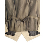 Daniel Cremieux Suit Vest Men's Medium Mt. Lussari Collection Wool Blend Tan