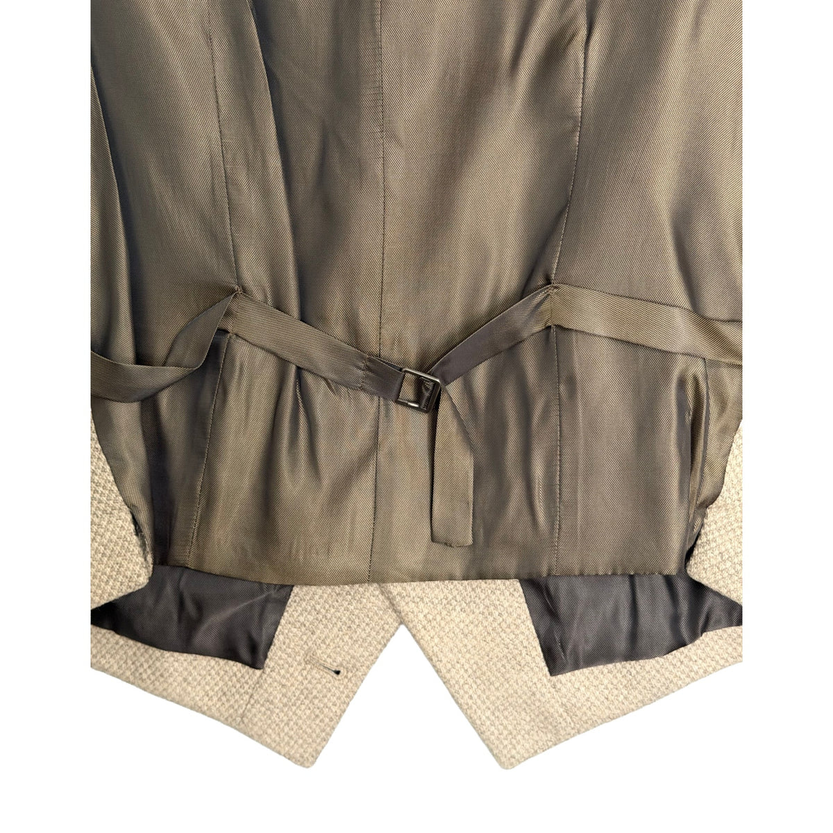 Daniel Cremieux Suit Vest Men's Medium Mt. Lussari Collection Wool Blend Tan