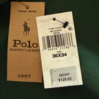 Polo Ralph Lauren Pants Men's 36"x34" Varick Slim Straight 5-Pocket Green