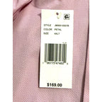 Johnnie-O Dress Shirt Men's 4XLT Big & Tall Short Sleeve Button-Up Pink