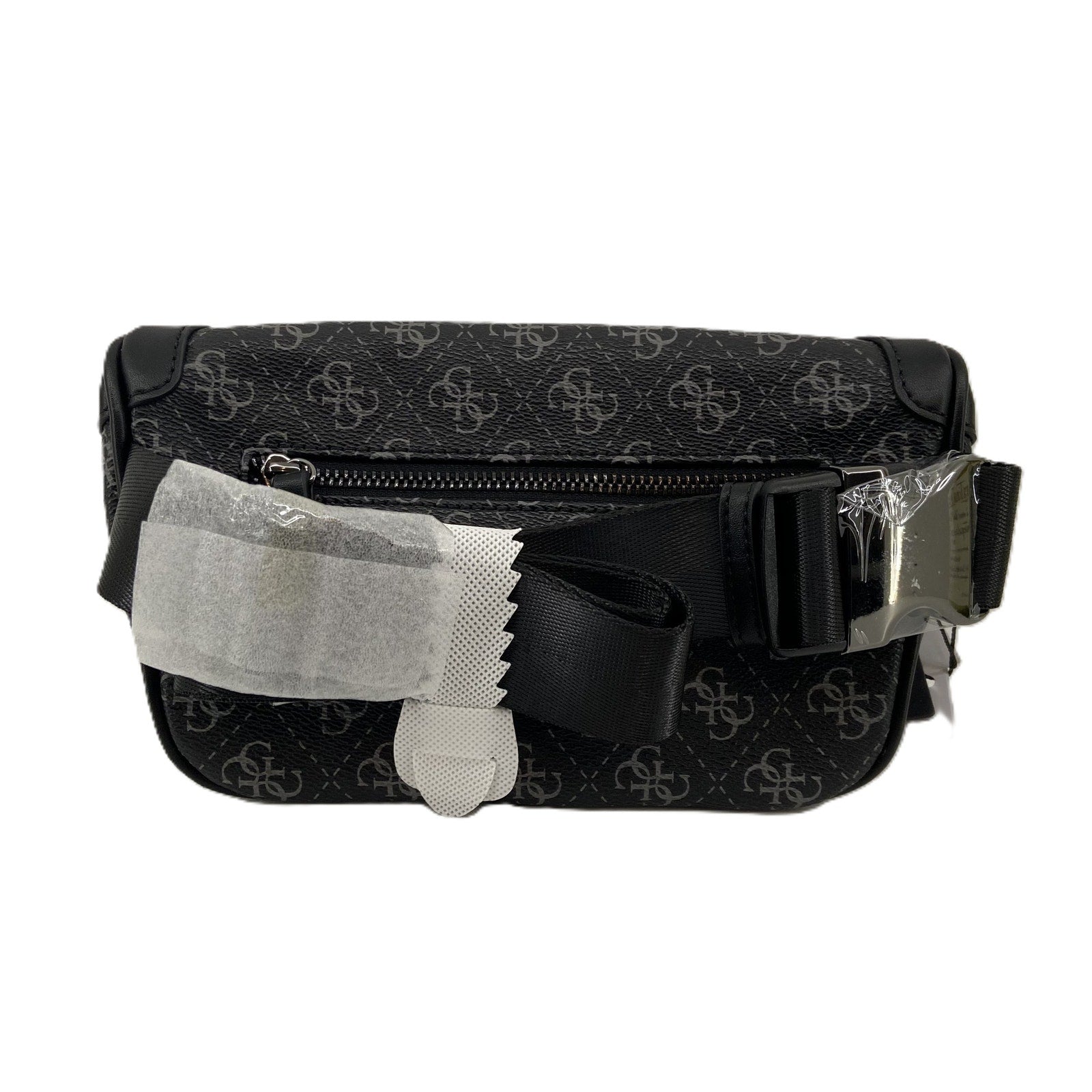 Guess Bag Milano Smart 4G Logo Belt Bag Adjustable Belt Black