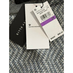 Perry Ellis Sweater Men's 2X Big & Tall Yarn Herringbone Crew Neck Gray