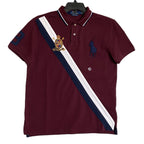 Polo Ralph Lauren Shirt Men's Medium Custom Slim Fit Big Pony Mesh Short Sleeve