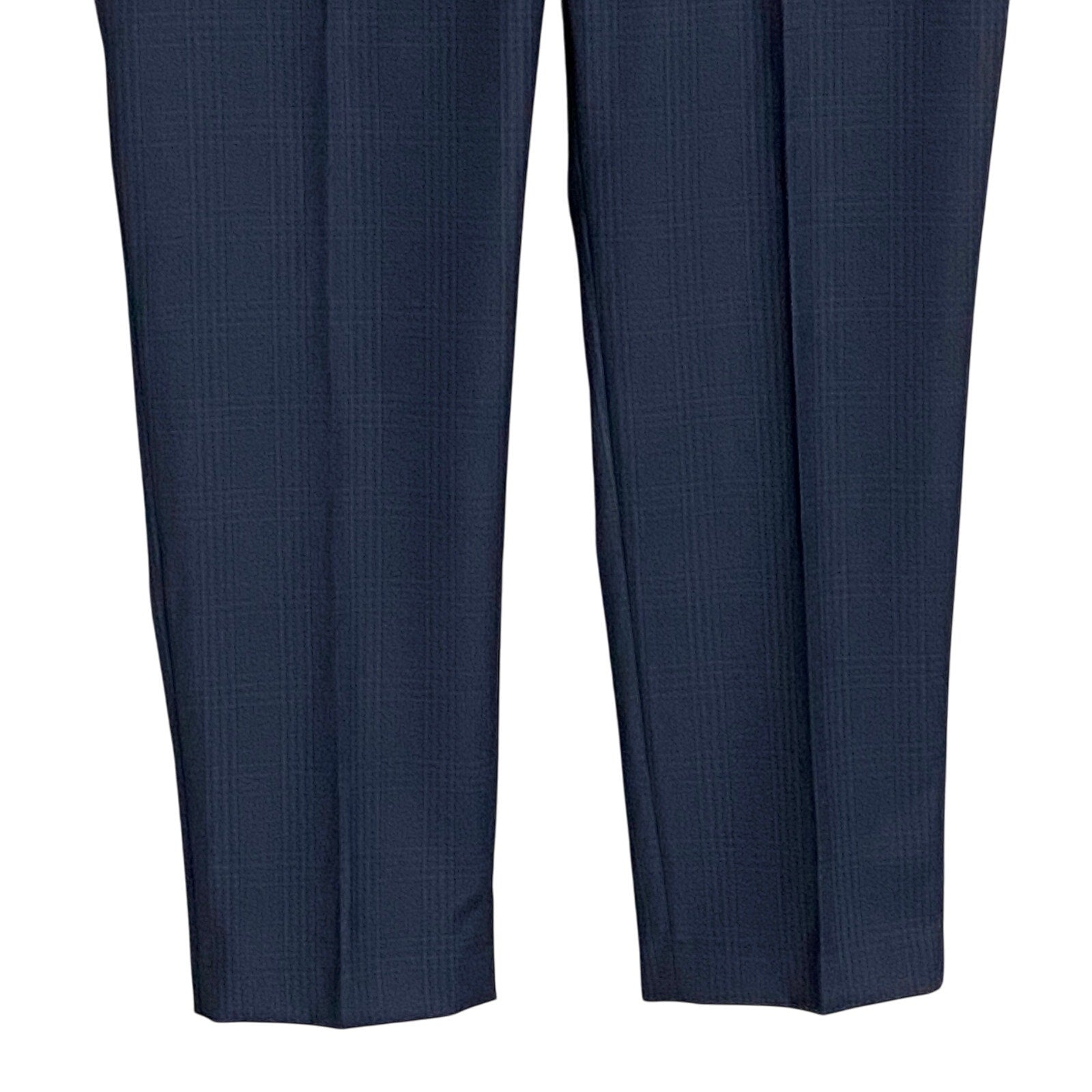 Lauren Ralph Lauren Men's 42x32 Suit Pant Classic Fit Stretch Navy Plaid