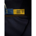 Polo Ralph Lauren Shirt Men's 4XB Long Sleeve Cotton Polo Navy Blue