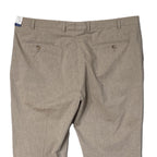 Hart Schaffner Marx Pant Men's 40x30 Dress Pant Platinum New York Fit Beige