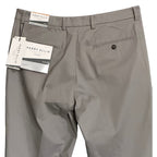 Perry Ellis Pant Men's 33"x30" Slim Fit Chino Stretch Fabric Chiseled Stone