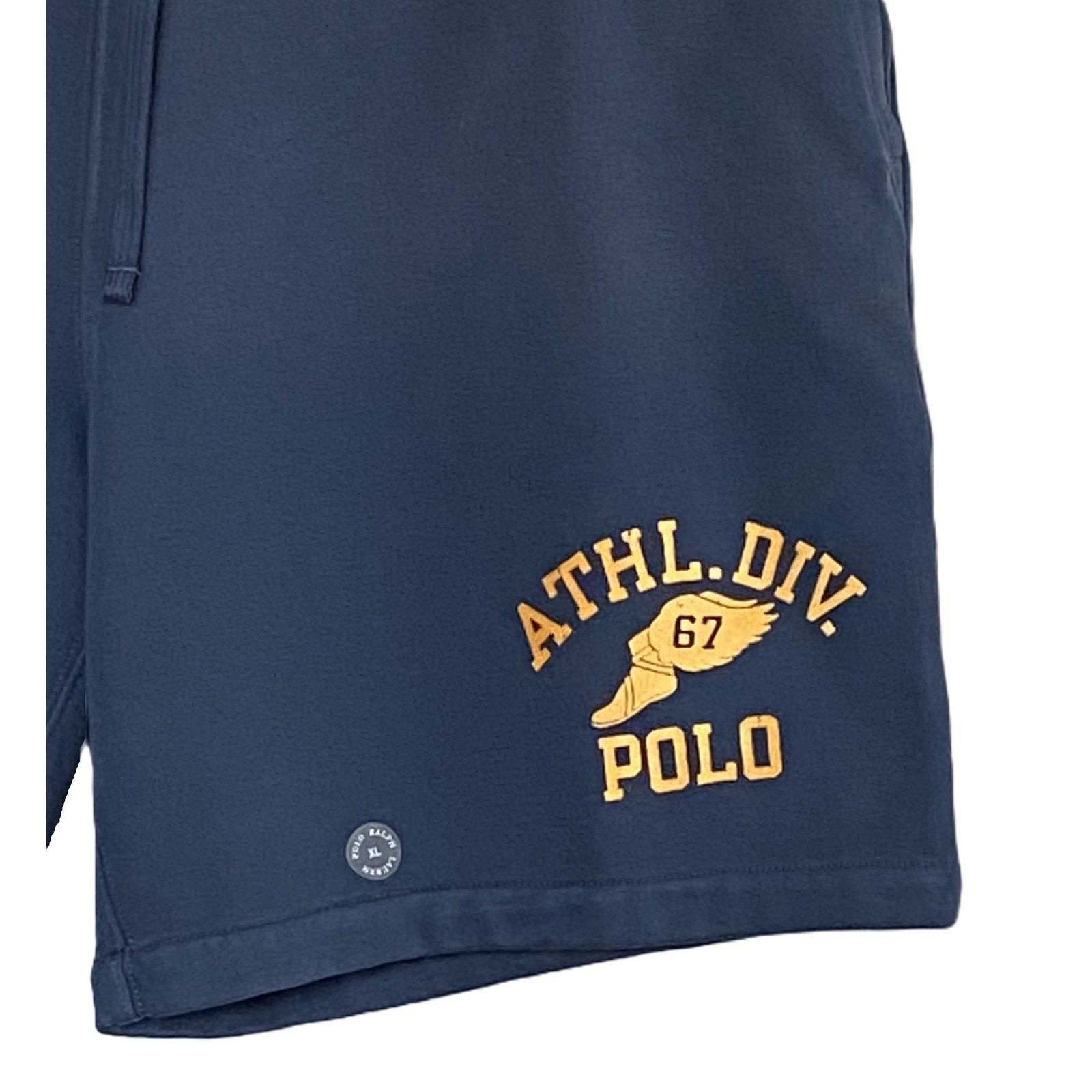 Polo Ralph Lauren Shorts Men's XL Athletic Shorts Drawstring Pockets Blue