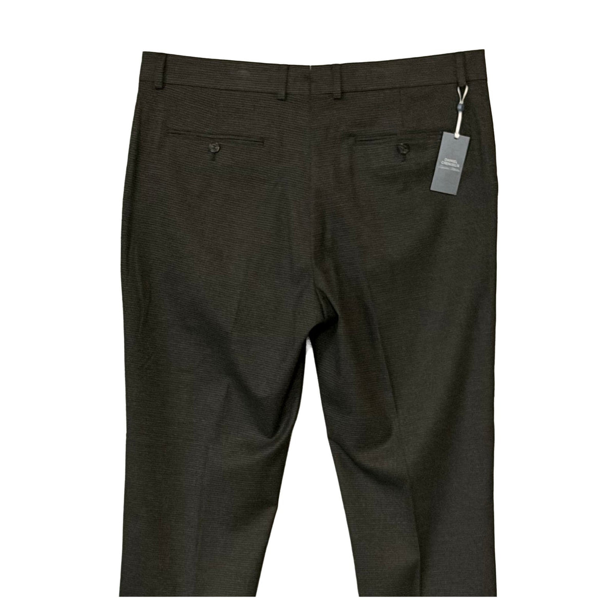 Daniel Cremieux Dress Pants Men's 38"x32" Signature Collection Brown Check